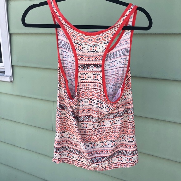 Orange Aztec tank - Picture 4 of 5